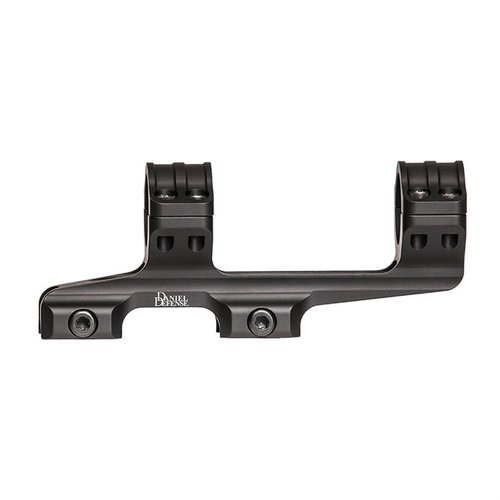 Le montage d'optique 30MM de Daniel Defense est léger (5,5 oz), robuste avec de l'aluminium 6061-T6, et facile à installer grâce à la technologie Rock & Lock.