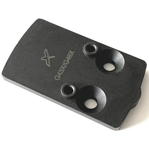 L'adaptateur OPF-G43x/48 pour RMRcc te permet de monter facilement ton RMRcc sur Glock 43/48, avec un design qui minimise l'espace et maximise la stabilité.