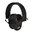 Casque anti-bruit électronique VERTEX à profil bas, noir
