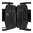Casque anti-bruit électronique VERTEX à profil bas, noir