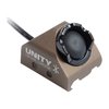Le Hot Button de Unity Tactical offre un contrôle ergonomique à 45 degrés pour tes accessoires, se fixe solidement sur les rails Picatinny ou M-LOK.