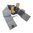 Ceinture clutch taille S (30"-36"), grise
