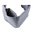 Ceinture Clutch taille L (40-48 pouces), grise