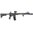 AR-15 PEAK/01 guidon avant fixe noir