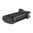 AR-15 poignée pistolet surmoulée en caoutchouc 15° noire