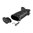 AR-15 poignée pistolet surmoulée en caoutchouc 15° noire