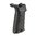 Poignée pistolet AR-15 surmoulée en caoutchouc 20° noire