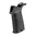 Poignée pistolet AR-15 surmoulée en caoutchouc 25° noire