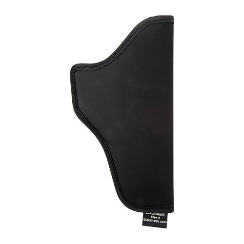Le holster TecGrip IWB de Blackhawk offre un maintien sans clip, confort optimal avec sa mousse haute densité, et il est ambidextre pour tous types d'armes.