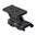 REBEL RISER monture noire pour viseur point rouge