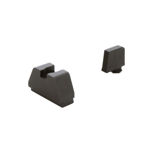 Les ensembles de viseurs Ameriglo pour Glock offrent une vue surélevée, parfaite pour co-witness avec des optiques red dot et des silencieux.