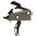 AR-15 ICONIC détente drop-in 2 étapes 3 lbs verte