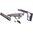 LACHASSIS CZ457 châssis avec crosse et garde-main repliables