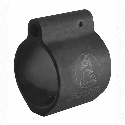Le bloc gaz Troy .875 est conçu pour les fusils à canon bull, en acier 4140 pré-trempé, offrant robustesse et performance pour ton Armalite® .308.