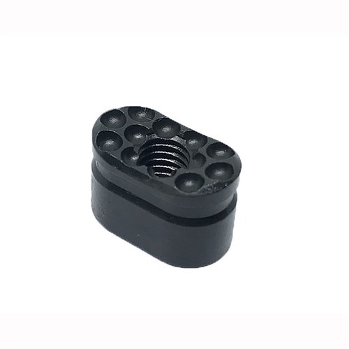Le bouton de libération de chargeur EMR-H est ergonomique, en acier 4140, avec une surface courbée et striée pour un meilleur contrôle et un minimum de dépassement.