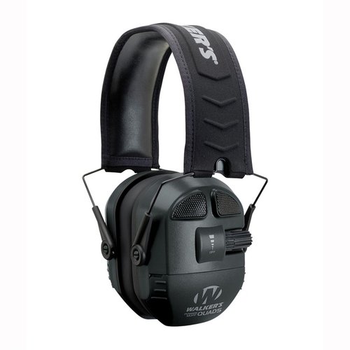 Les Ultimate Power Muffs offrent une amplification sonore 9x, une protection auditive de 27dB, un design compact et un contrôle indépendant du volume pour chaque oreille.