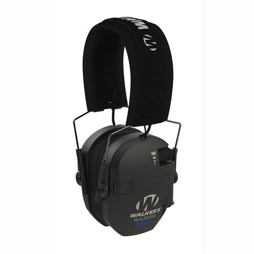 Les X-TRM Razor Digital Ear Muffs offrent protection auditive NRR 23 dB, confort optimal avec des coussinets en gel, et une clarté sonore exceptionnelle.
