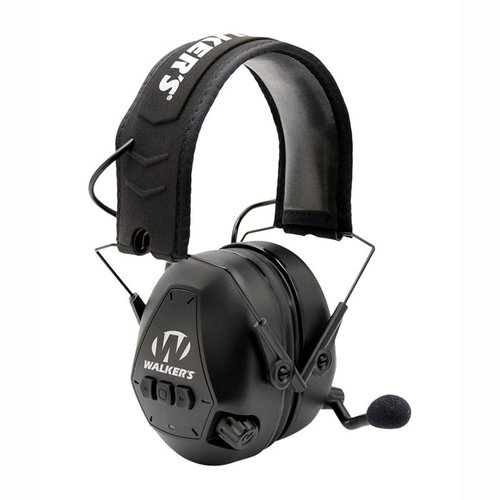Protège-toi avec les PASSIVE BLUETOOTH EAR MUFFS de Walker's Game Ear : confort, connectivité Bluetooth, micro réglable et son numérique clair.