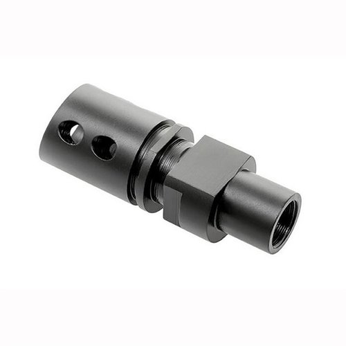Améliore ton arme avec le P90 Style Flash Hider M12 X 1 LH de CMMG, qui réduit le flash de tir et améliore la furtivité lors de tes sessions de tir.