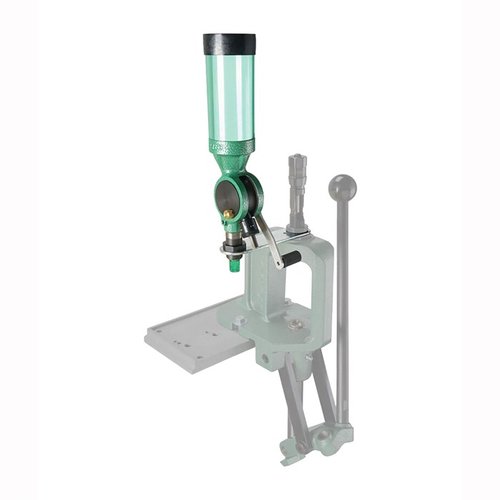 Le Uniflow-III mesure la poudre avec une précision de 0,10 grain, une capacité de 0,5 à 95 grains et un réservoir anti-statique de 1 lb pour un rechargement efficace.