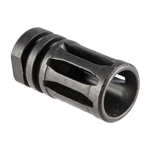 Le flash suppressor A2 de Sons of Liberty Gun Works est parfait pour ton AR-15, offrant une réduction efficace de la flamme avec des filetages ½-28 en acier.