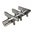 Éjecteur EXACT-FIT Commander Shorter inox
