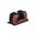 EDGEBAG sac avant STD 2-1/4" HUNTER avec dessus renforcé noir