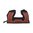 EDGEBAG FARLEY sac avant 2-1/4" Hunter avec dessus renforcé noir