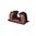 EDGEBAG FARLEY sac avant 2-1/4" Hunter avec dessus renforcé noir