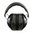 Casque antibruit passif noir et gris