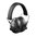 Casques antibruit électroniques noirs
