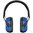 VANQUISH Casque antibruit électronique bleu
