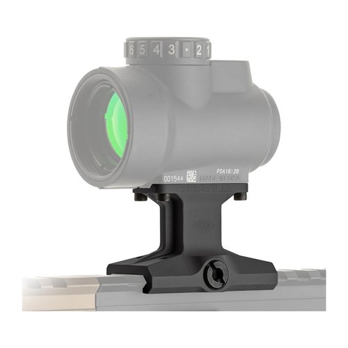 Le 1.93" DOT Mount™ de Reptilia est léger, en aluminium 7075-T6, facile à installer et offre un design anti-accrochage pour tes optiques sur rail M1913.