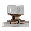 Le mount Reptilia DOT pour Aimpoint ACRO est léger, robuste en aluminium 7075-T6, et s'installe facilement sur ton AR-15 avec un co-witness à 1/3.