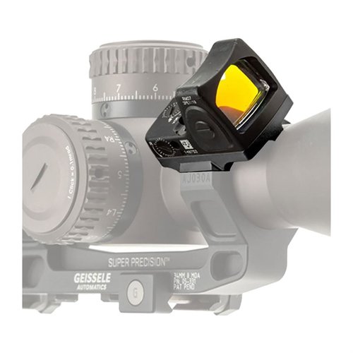 Le ROF-45 de Reptilia est un upgrade parfait pour ton montage de lunette, ajoutant un point de montage à 90° pour un Trijicon RMR, tout en gardant une vue dégagée.