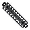 Panneau M-LOK 3 fentes ALIEN noir/gris