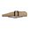 Étui de luxe pour fusil de longue portée 48 po sable, garniture noire