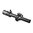 TOMAHAWK LPVO 1-8X24MM SFP RÉTICULE GUERRILLA CROSS ILLUMINÉ MOA NOIR AVEC MONTAGE