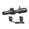 Le Swampfox Arrowhead 1-10X24 SFP offre des réticules illuminés, des tourelles verrouillables et un design optique de pointe pour une vue claire et large.