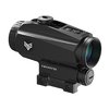 Le Trihawk 3x30mm offre un champ de vision ultra large de 10 degrés, un réticule Trident pour une acquisition rapide et un excellent dégagement oculaire.