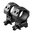 Anneaux Picatinny 30 mm hauts 1,6" aluminium
