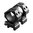 Anneaux Picatinny 30 mm hauts 1,6" aluminium