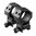 Anneaux Picatinny aluminium extra-hauts de 34 mm (1,93 po)