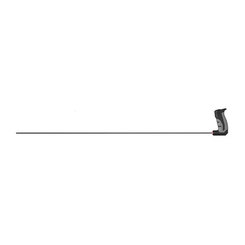Le BORE-MAX SMART ROD offre une prise confortable, un rod en fibre de carbone qui suit le rayage avec un roulement ultra-glissant et un support mural pour le rangement.
