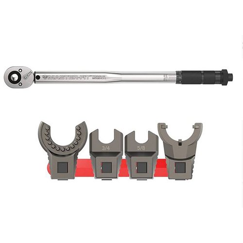 Les clés à fourche Master-Fit A2 sont conçues pour un ajustement précis des A2 barrel nuts et autres, en acier inoxydable avec revêtement en titane pour une prise solide.