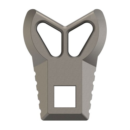 Le MASTER-FIT 3 PRONG FLASH HIDER WRENCH de REAL AVID est un outil précis conçu pour les flash hiders à 3 prongs, s'adaptant parfaitement aux clés de couple de ½".