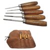Le set de sculpture GUNSTOCK V & U de 5 pièces est parfait pour le checkering et la restauration, avec des tailles variées pour tous tes projets.