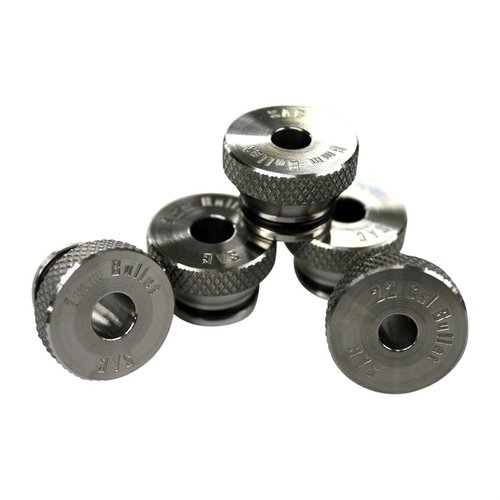 Les Bullet Inserts pour le Modular Headspace Comparator te permettent des mesures précises grâce à un angle de 3.0° qui imite ton canon, en acier inoxydable 17-4.