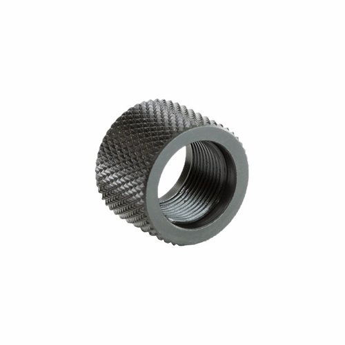 .720 et .725 Thread Protectors te protègent des dommages coûteux sur les filetages de ton canon, faciles à installer et à retirer grâce à leur surface striée.
