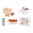 Kit micro-trauma NOW! ESSENTIAL SUPPLIES MOLLE MNT COYOTE